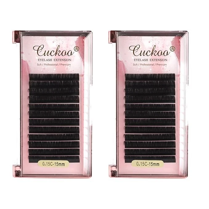 2 Trays Eyelash Extension 12Rows