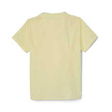 Load image into Gallery viewer, French Toast Girl’s Short Sleeve Peter Pan Collar Blouse (4T Yellow)
