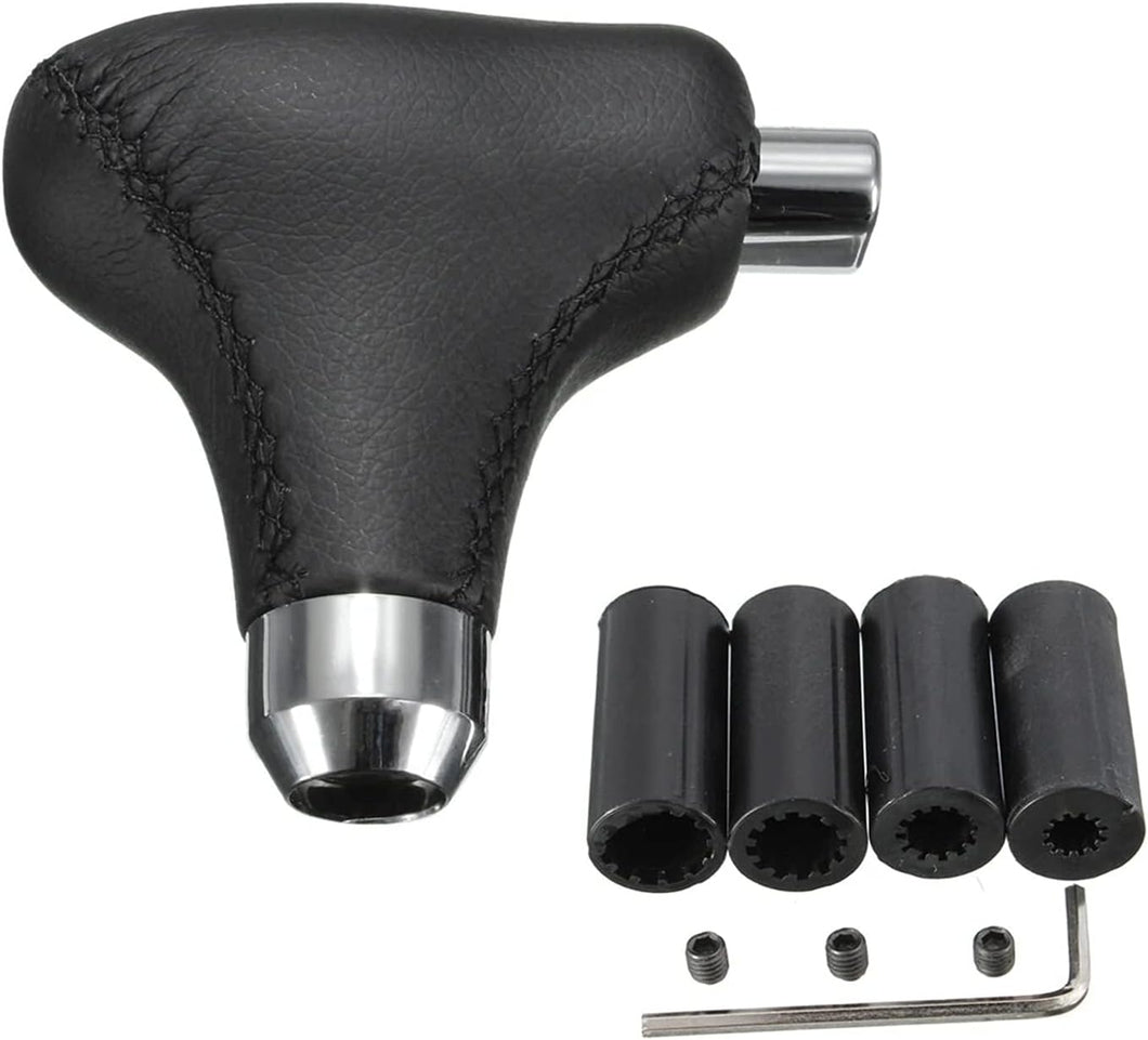Universal Automatic Gear Shift Knob Stick Lever Shifter with 4 Adaptors