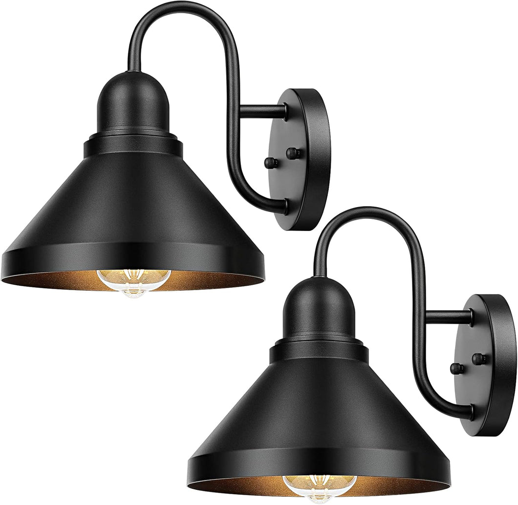 Brightever Gooseneck Outdoor Light Fixtures (Bulbs Noy Included)
