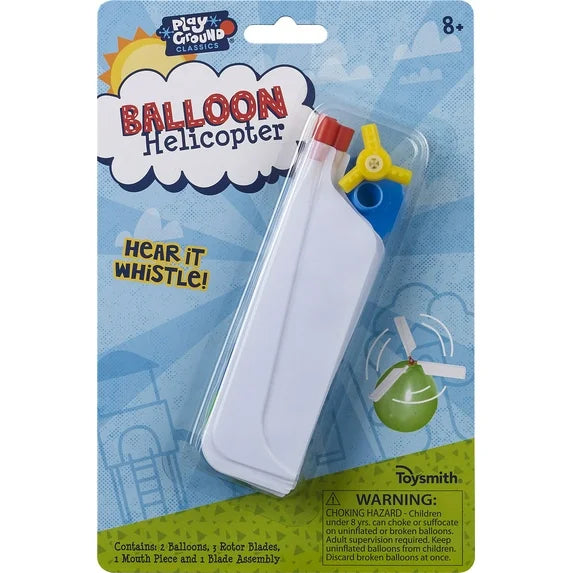 Toysmith Neato Whistle Balloon Helicopter