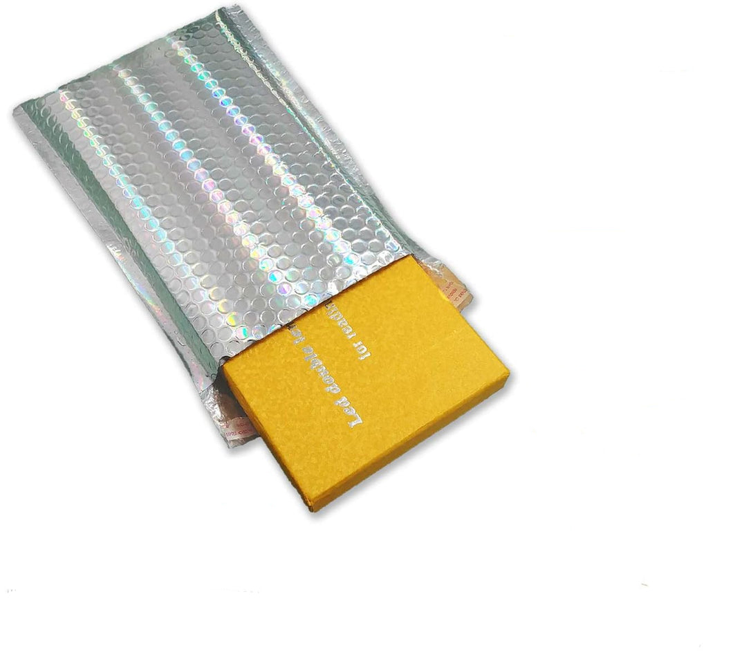 Holographic Bubble Mailers 5x9