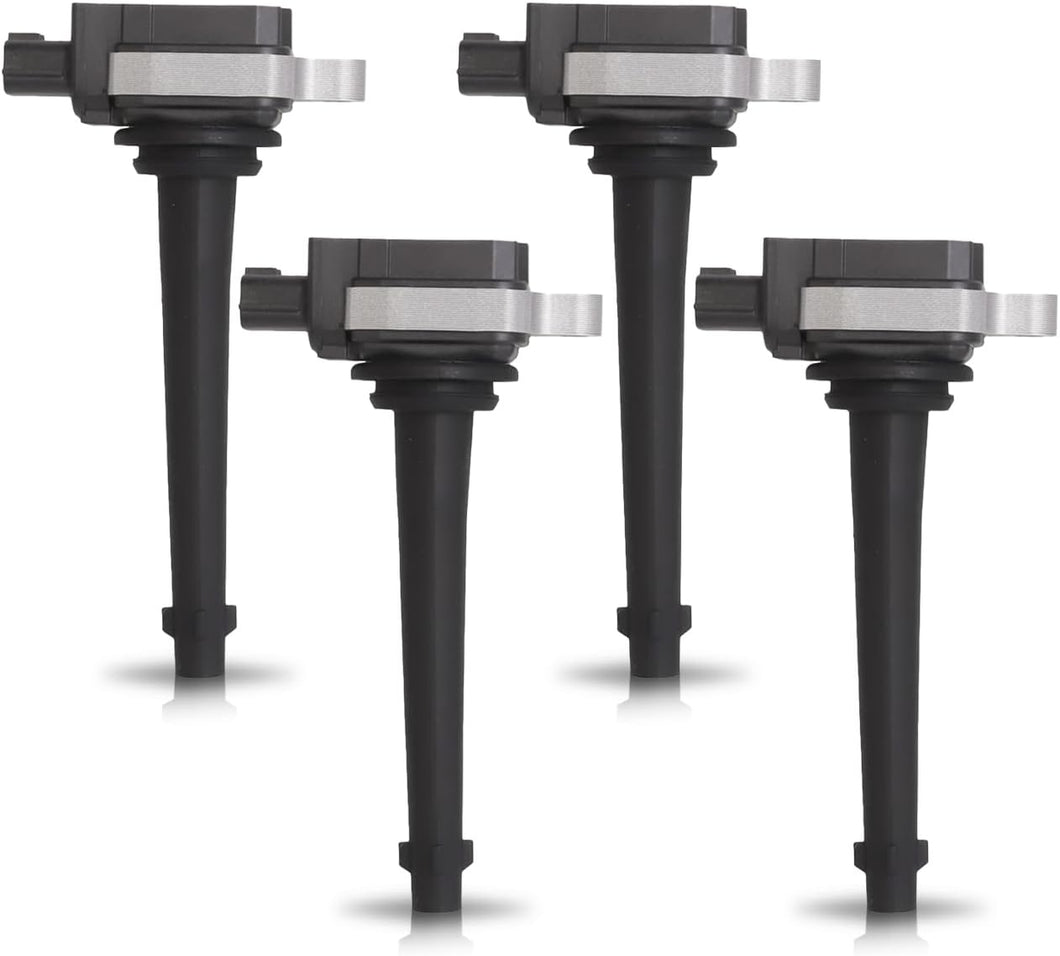 ENA Set of 4 Ignition Coil Pack 2.0 Compatible with Nissan 2007 2008 2009 Sentra 2.0L Coils Replacement for UF591 52-1860 22448-ED800 48974 5C1621 178-8316 E1091 GN10325 IC671 C-679 C1564