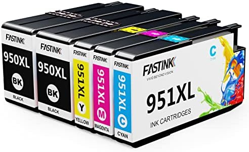 950XL 951XL Combo Pack, High Yield,5 Pack