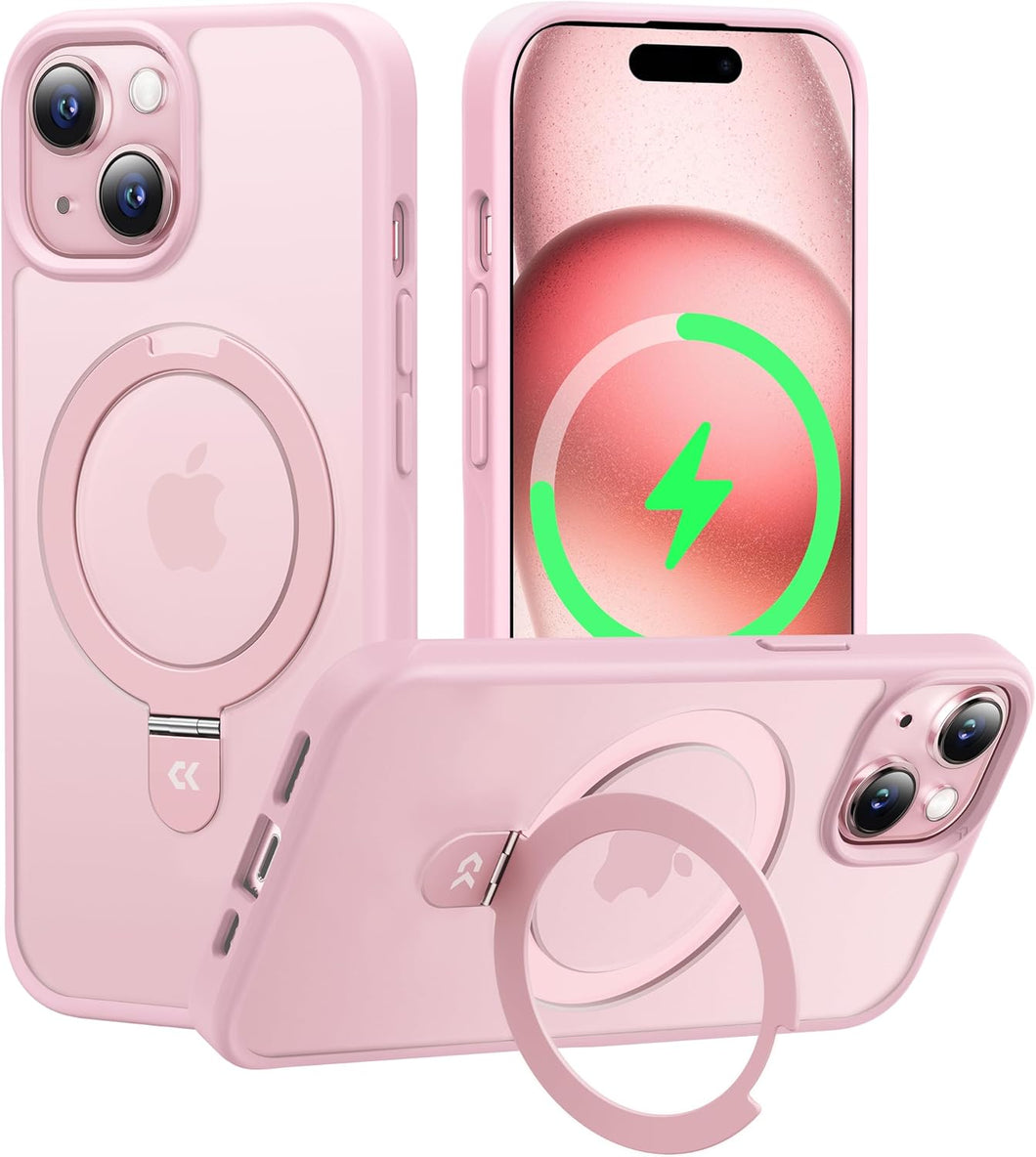 Shockproof Slim Translucent Case for iPhone 15