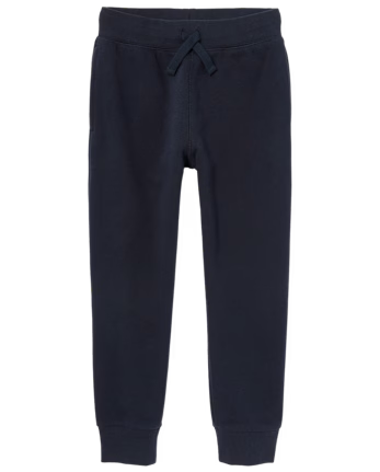 Kids Fleece Jogger Pants Blue (LG)