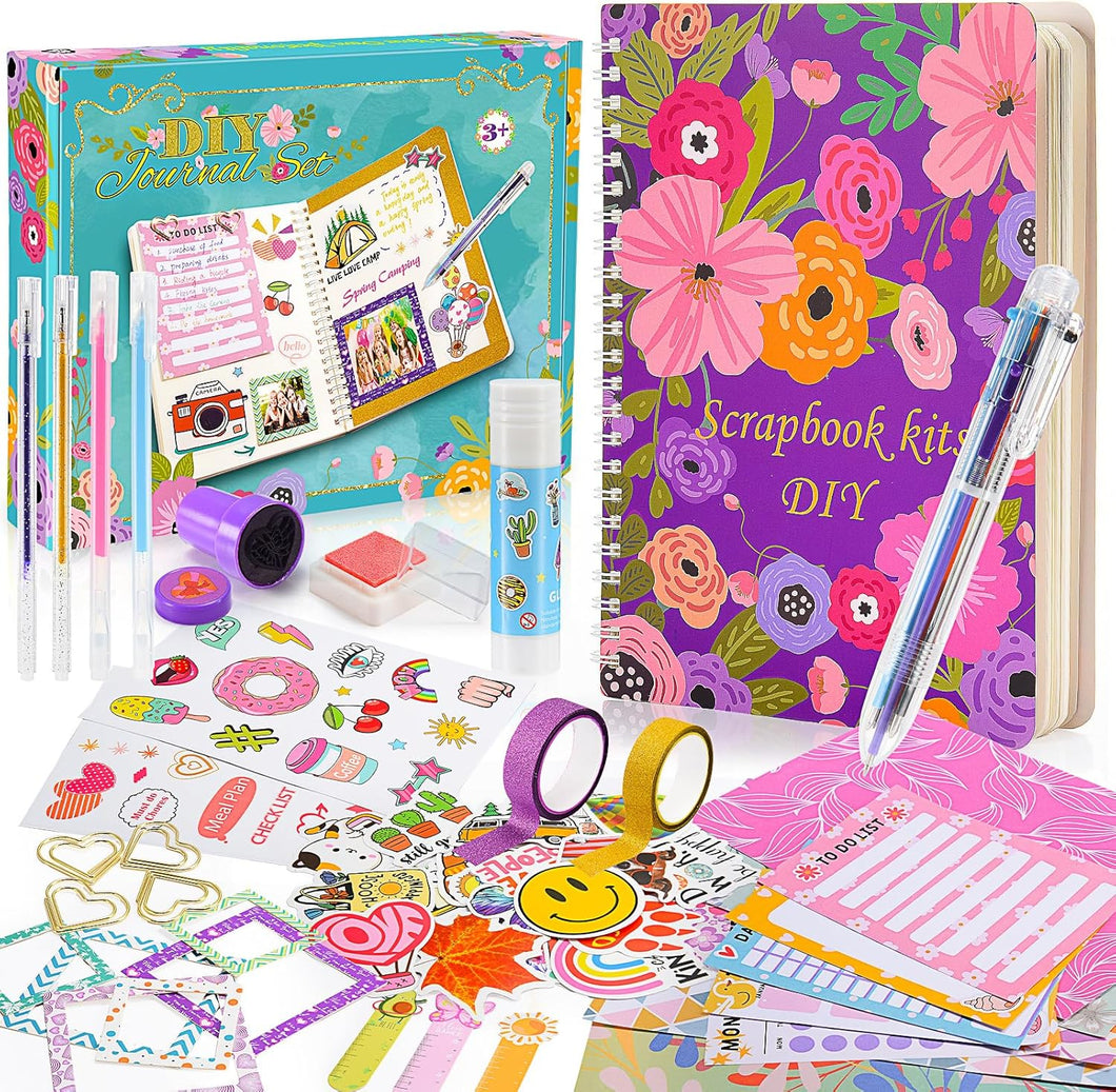 ZapWhiz DIY Journal Kit for Girls