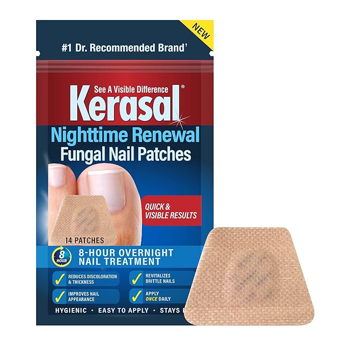 Kerasal Nighttime Renewal Fungal Nail Patches