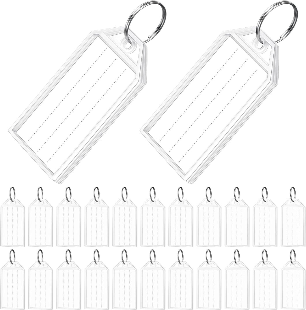 200 Pack Tough Plastic Key Tags – West Tech Shipping
