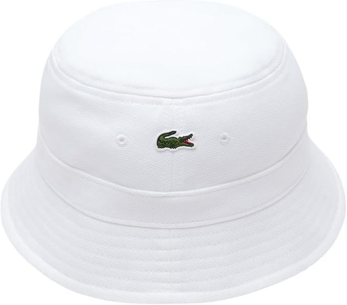 Lacoste Unisex Solid Little Croc Bucket Hat