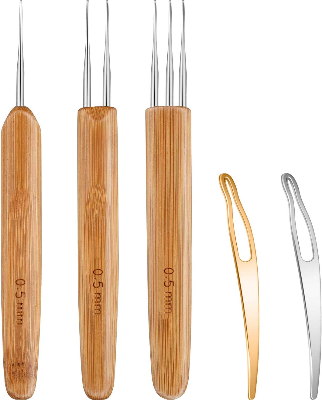5 Pieces Dreadlocks Crochet Hook Tool