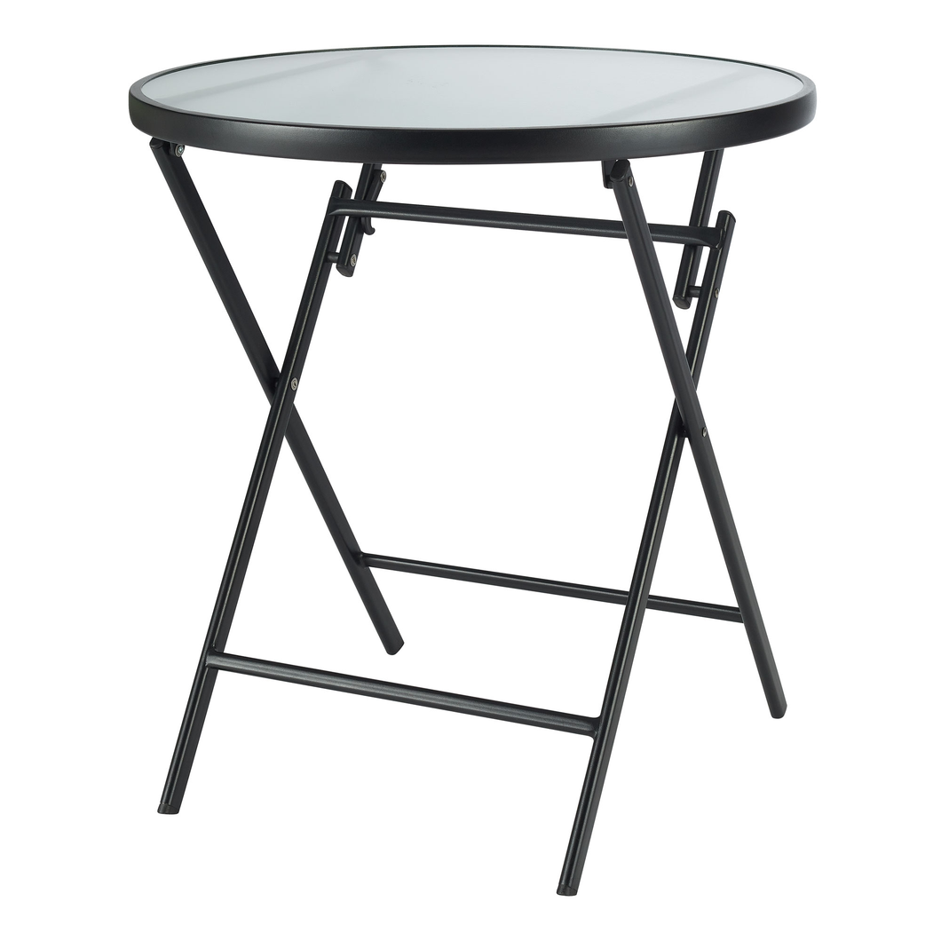 Mainstays Roung Glass Folding Bistro Table