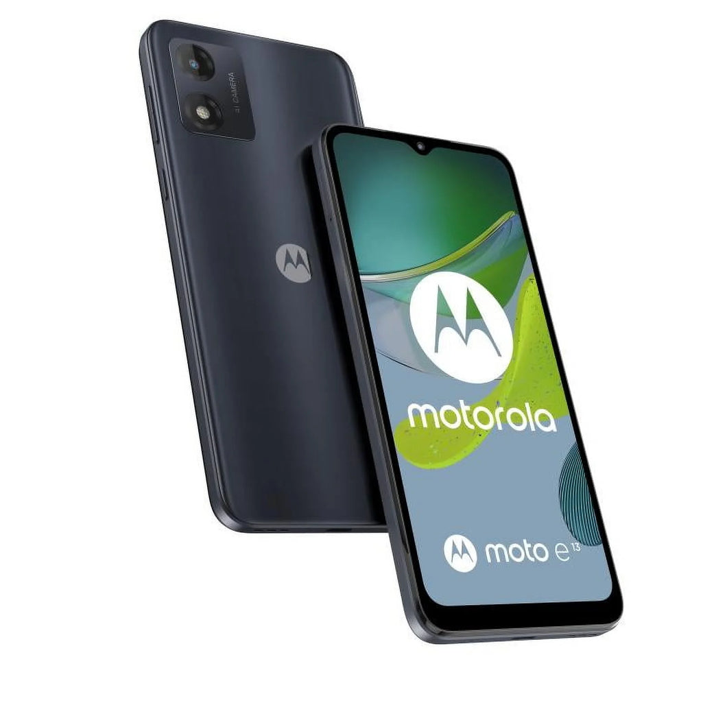 Motorola Moto E13 Dual SIM 64GB ROM + 2GB RAM Factory Unlocked 4G Smartphone (Unlocked)
