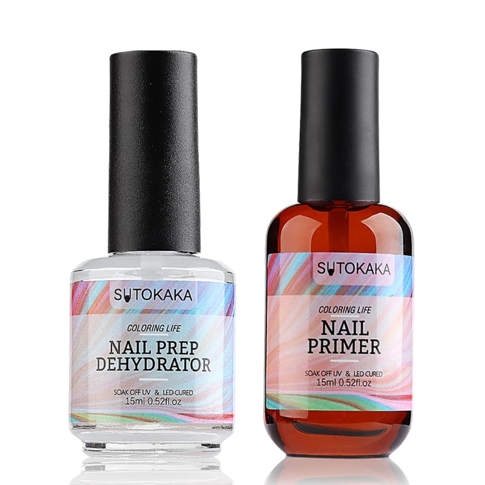 Nail Prep Dehydrator and Primer Set