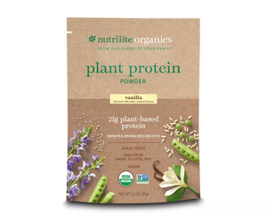 Nutrilite Organics Plant Protein Powder 35g (vanilla)