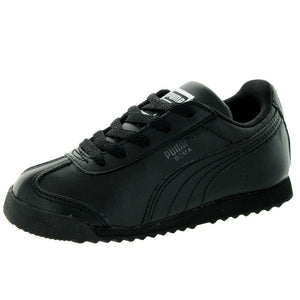 PUMA Roma Kids (UK 13.5, US 1.5) BLACK