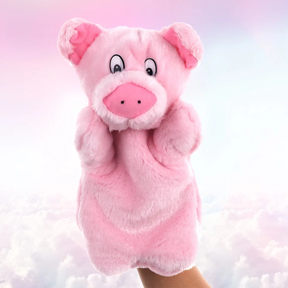 Cute Stuffed Hand Puppet Plush Piggy