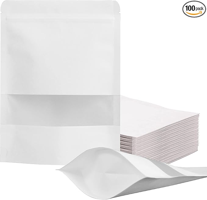 100 Pcs Resealable bags,5.9