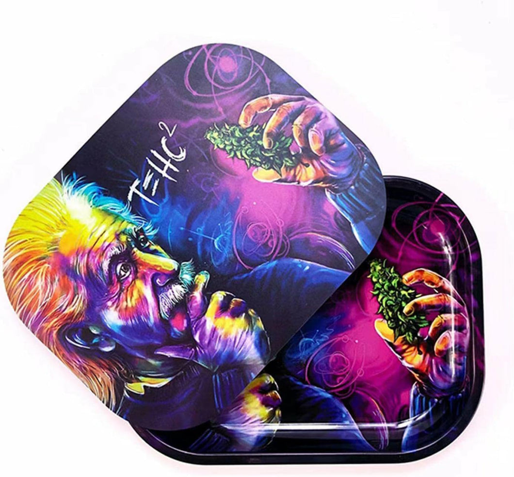 Rolling Tray with Magnetic Lid