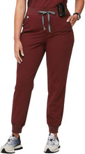 Load image into Gallery viewer, Women&#39;s Scrubs Top and Pants Set (Burgandy) XS
