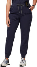 Load image into Gallery viewer, Women&#39;s Scrubs Top and Pants Set (Nvy) XS
