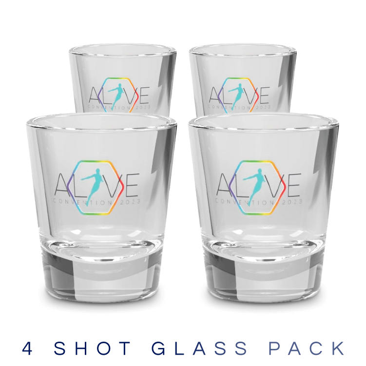 NVision Shot Glasses 4 Pack