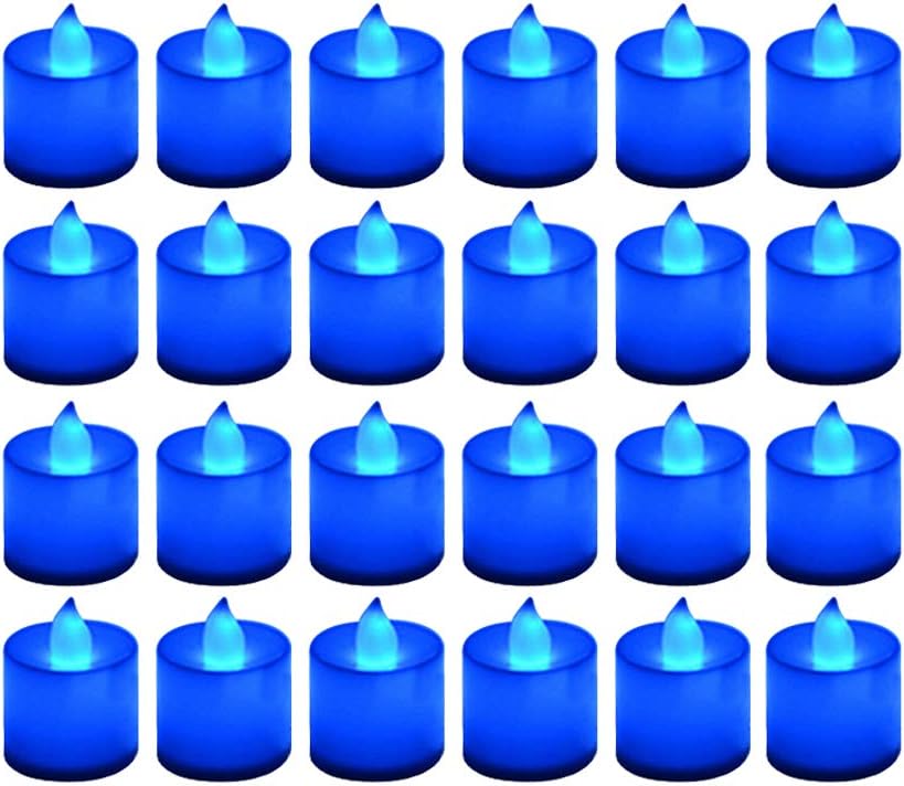 24 Pack Flameless Led Tea Lights Candles