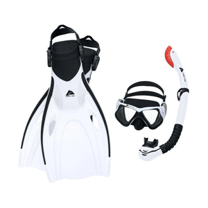 Ozark Trail Dominator Pro Adult 14+ Snorkel Set with Fins L/XL