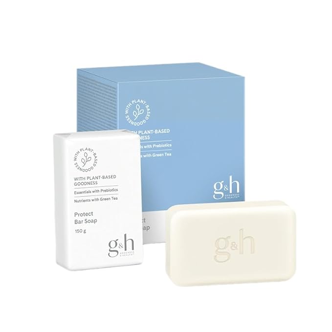 GH PROTECT BAR SOAP NEW FORMULA Sulfate Free 6 pcs X 150 Gr