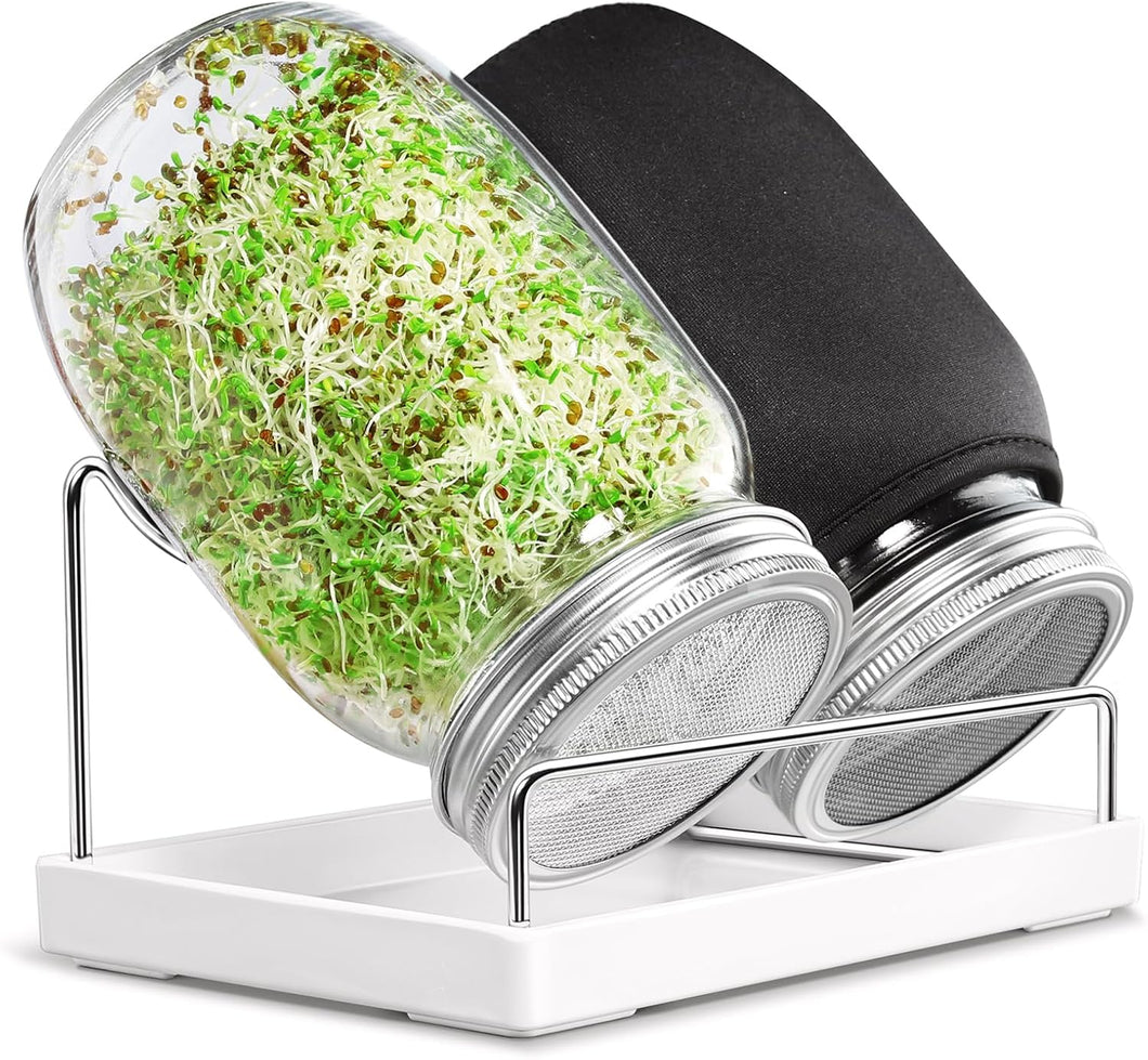 Seed Sprouting Jar Kit