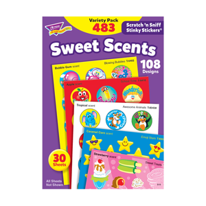 Sweet Scents Scratch 'n Sniff Stinky Stickers® Variety Pack