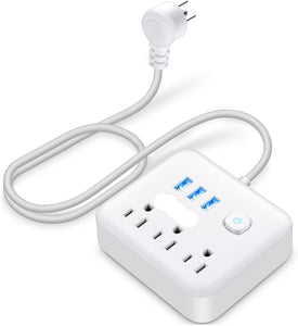 Power Strip Surge Protector with USB Ports