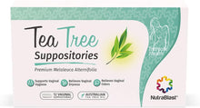 Load image into Gallery viewer, NutraBlast Tea Tree Oil Suppositories (12 Count)
