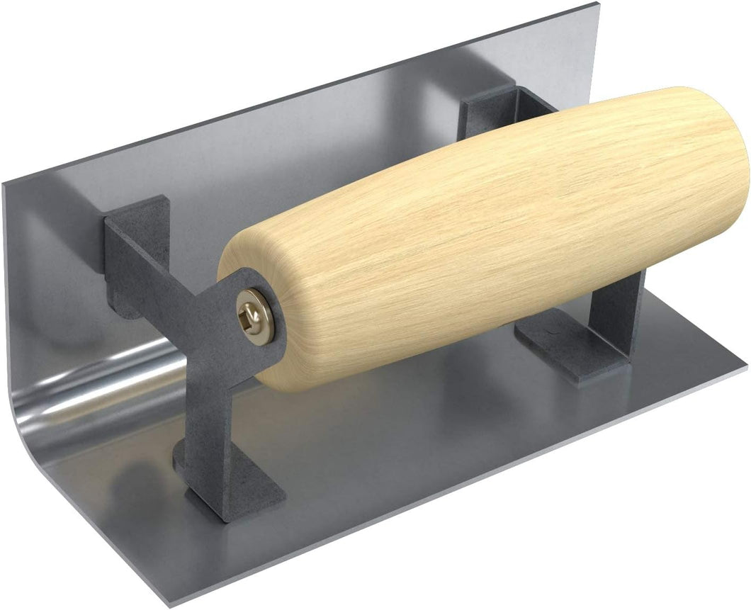 6-Inch by 2-1/2-Inch Stainless Steel Step and Corner Inside Tool