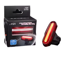 Load image into Gallery viewer, Detachable USB Rechargeable Single Color LED Bike Taillight
