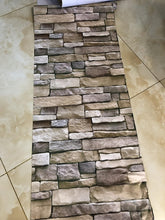 Load image into Gallery viewer, Yancorp 24&quot;x 195&quot; Peel and Stick Stone Brick Wallpaper
