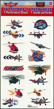 Load image into Gallery viewer, Disney Planes Temporary Tattoos - 16 tattoos
