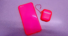 Load image into Gallery viewer, TPU iPhone 6 Plus Florescent Pink - Phone and Air pods Cases
