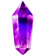Load image into Gallery viewer, Purple Amethyst Crystal - 2 3/4in x 3/4in
