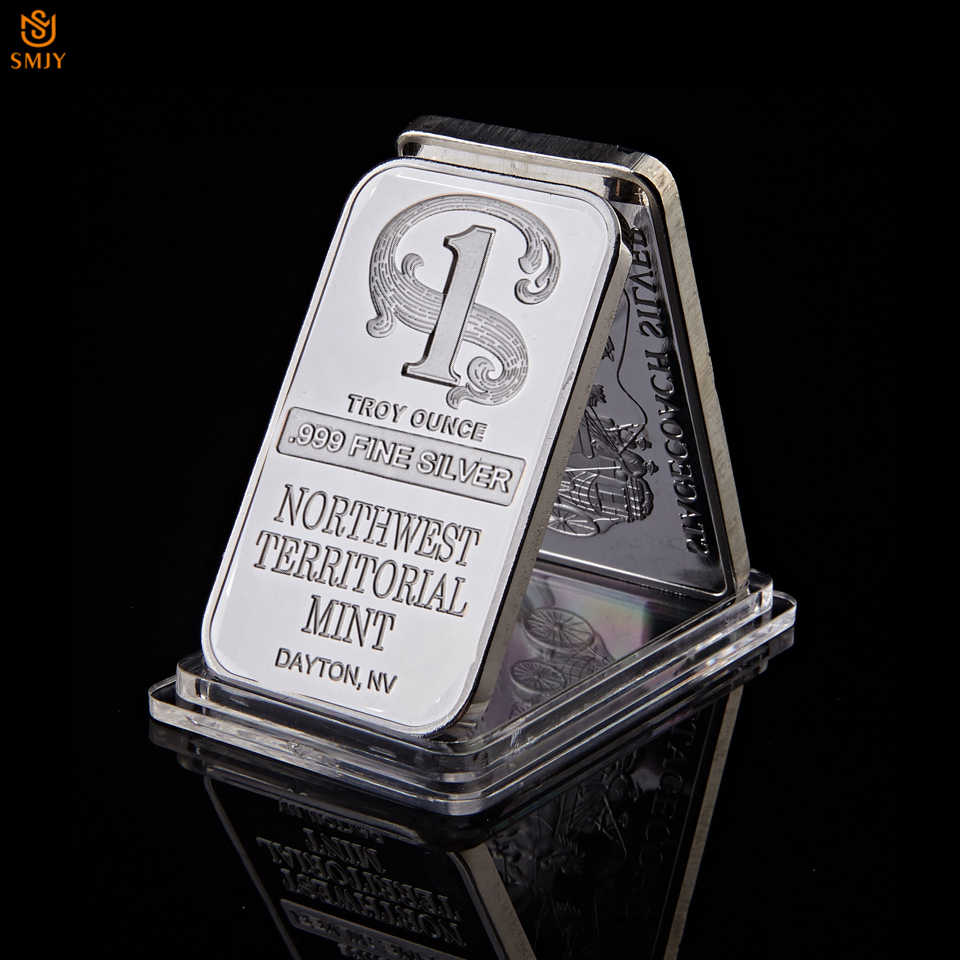 Northwest Territorial Mint of  Dayton, NV - Replica Bullion Bar for Coin Collection