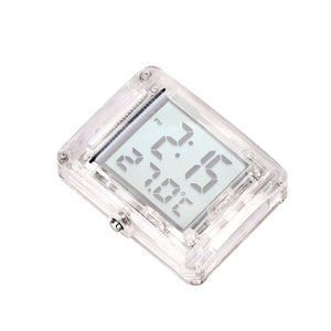 Motorcycle Thermometer Clock
