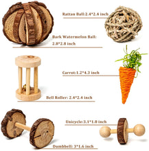 Load image into Gallery viewer, Sofier Natural Wooden Hamster Chew Toys Toys &amp; Accessories
