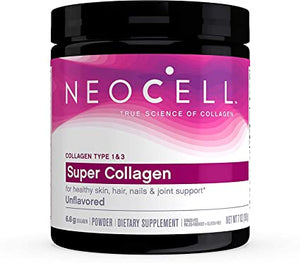 Neocell Super Collagen Supplements for Nails, Hair, Skin, and Joints - 7oz