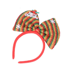 Merry Christmas Head Wear with Bow
