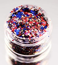 Load image into Gallery viewer, StinaFace FESTIVAL Face And Body Glitter Set (Face &amp; Body Glitter Set) - Star Spangled, Angels, Unicorn
