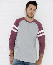 Load image into Gallery viewer, LAT Men&#39;s Gameday Mash-Up Long Sleeve Jersey Tee
