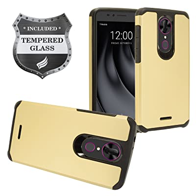 Hybrid Phone Case for T-Mobile REVVL Plus 6.0