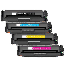 Load image into Gallery viewer, Eight(8) Premium Toner Cartridges for: CF211A, 131A6271B001AA, CRG-131C
