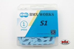 KMC BMX Chain Z510HX 1/2 x 1/8" x 112 links - Green
