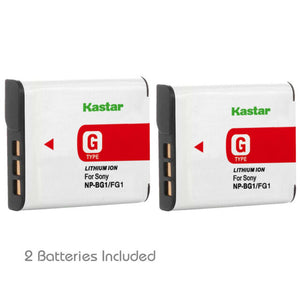Kastar NP-BG1 Digital Cameras Battery (2-Pack)